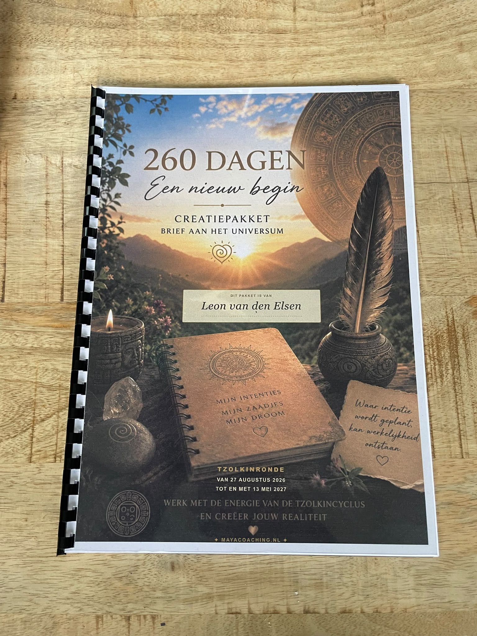 0). Creatiepakket - TzolkinRonde - Met werkboek (20 pagina's) - Afbeelding 2